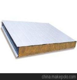 专业供应优质岩棉夹芯板 彩钢板 厂家直销 上海望腾彩钢 岩棉制品